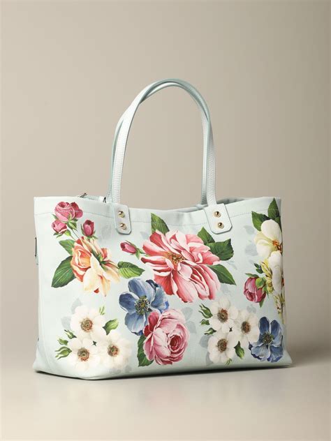 dolce gabbana tasche blumen bunt|Mini.